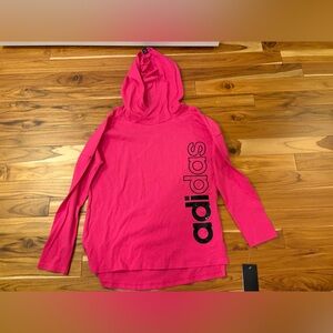 Adidas Pink Hoodie tshirt
